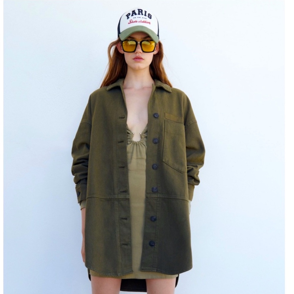 Zara Oversized Shacket
